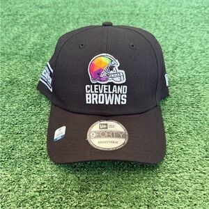 CLEVELAND BROWNS NEW ERA 940 CRUCIAL CATCH BCA OSFM ADJUSTABLE SNAPBACK HAT NWT